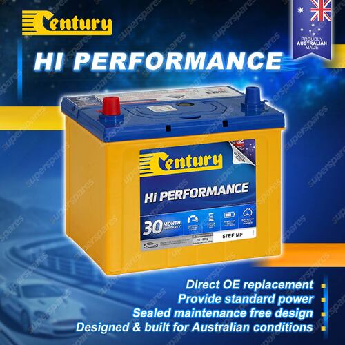 Century Hi Performance Battery for Daewoo Nubira 1.6 2.0 Petrol FWD