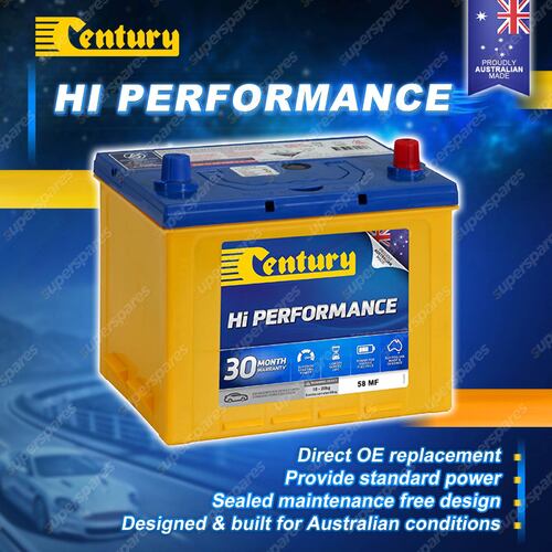 Century Hi Performance Battery for Ford Falcon AU EA EB ED XA XB -XZ