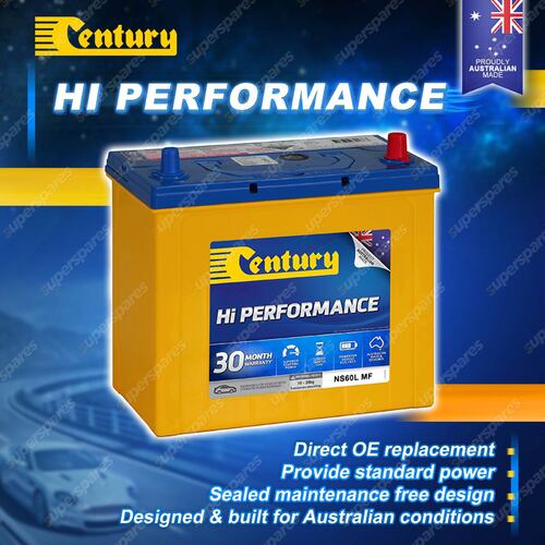 Century Hi Performance Battery for Suzuki Baleno Celerio Ignis Liana Swift