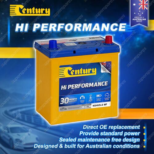 Century Hi Performance Battery for Daihatsu Charade G100 G11 G102 Charade Centro