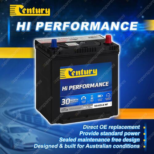 Century Hi Performance Battery for Kia Picanto 1.0 1.2 1.25 Petrol FWD