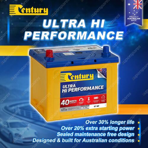 Century Ultra Hi Performance Battery for Hillman Minx 1.4 1.5 1.6 1.7 Petrol RWD