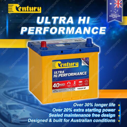 Century Ultra Hi Performance Battery for Dodge Caliber 1.8 EBA 2.0 ECN 2.4 ED3