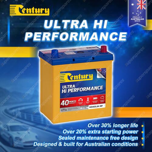 Century Ultra Hi Performance Battery for Daihatsu Cuore Mira Move Pyzar