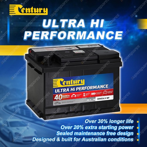 Century Ultra Hi Performance Din Battery for Honda Accord 2.2 Legend 2.5i