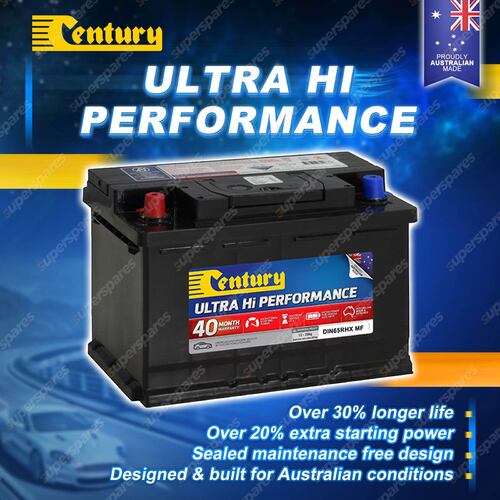 Century Ultra Hi Performance Din Battery for Vw Vento 1.8 Petrol Sedan ADZ ABS