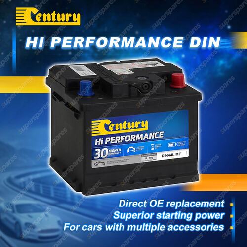 Century Hi Performance Din Battery for Seat Ibiza Toledo 1.4i 2.0i Petrol FWD