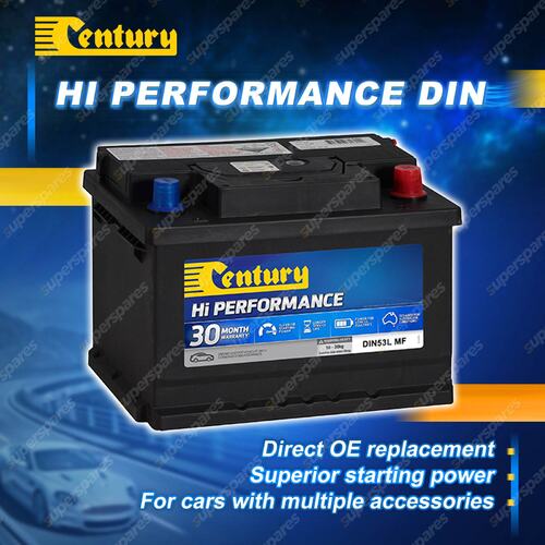 Century Hi Per Din Battery for BMW 3 320i 323i 316i 318is 318i 316ti 5 520i