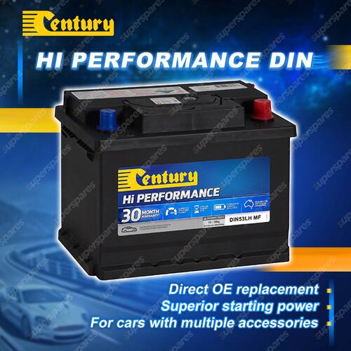 Century Hi Performance Din Battery for Daewoo Cielo Cielo Load Runner