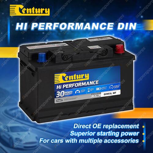 Century Hi Performance Din Battery for AMC Rambler American 3.3 Petrol RWD Sedan