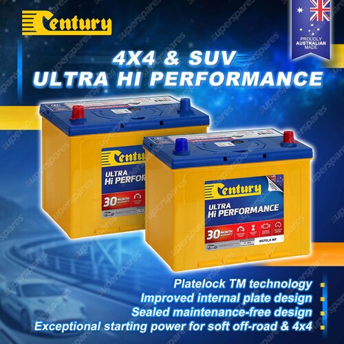 Century Overlander 4X4 Dual Battery for Toyota Landcruiser 200 45 TT 70 1VD-FTV