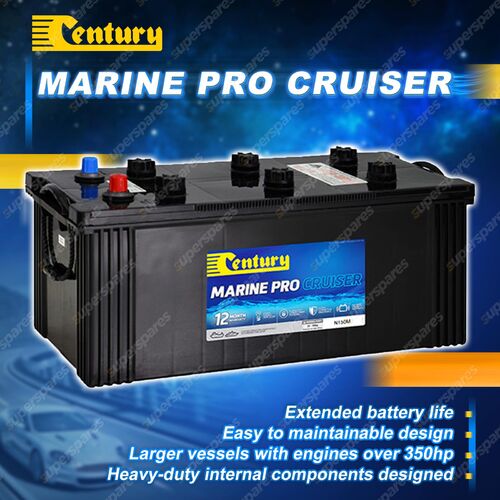 Century Marine Pro Cruiser Battery for Larger Vessels up to 350hp+ 528x214x246mm