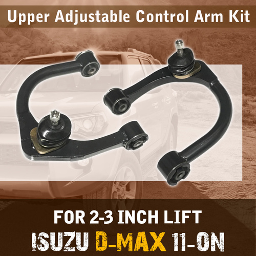 Upper Adjustable Camber Control Arm Kit for Lift Up 3" for Isuzu D-Max 11-on