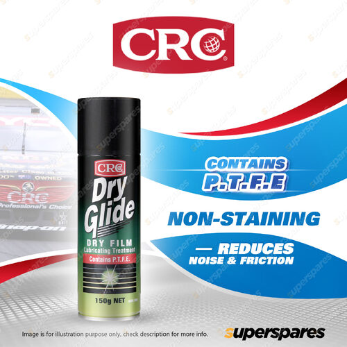 1 x CRC Dry Glide with P.T.F.E Lubricat 150g Dry Film Lubricating Treatment