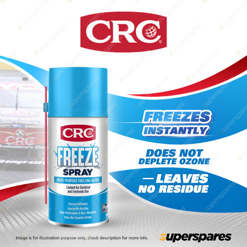 1 x CRC Freeze Spray 300g Aerosol Coolant System Multi Purpose Freezing Agent