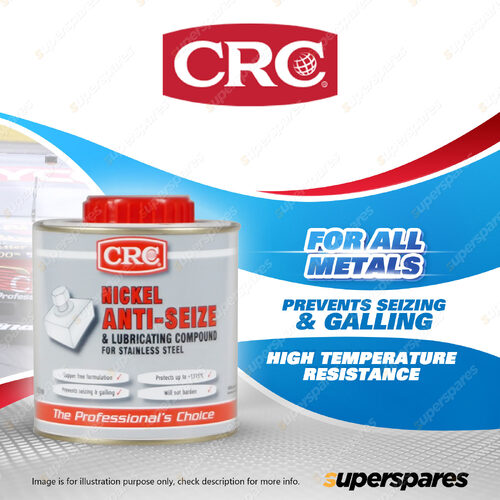 1 x CRC Nickel Anti Seize And Lubricant Compound 500ml for Stainless Steel