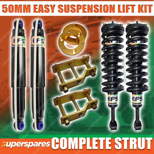 3"75mm Easy Lift Kit EFS Complete Strut Shackle Spacer for Ford Ranger PX 11-18