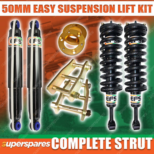 3"75mm Easy Lift Kit EFS Complete Strut Shackle Spacer for Isuzu D-MAX 2012-20