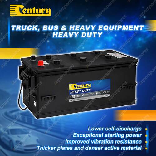 Century Heavy Duty Battery - 12 Volts 1300CCA 430RC 200Ah Warranty 12M