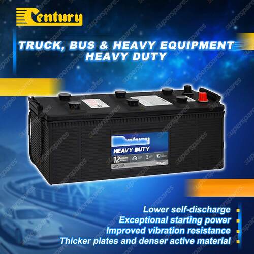 Century Heavy Duty Battery - 135Ah for Agco Allis Tractor 2004 DX Series 12V