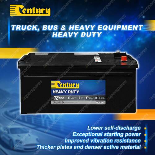 Century Heavy Duty Battery - 225Ah for Volvo A FE FH Series Marco Polo Coach