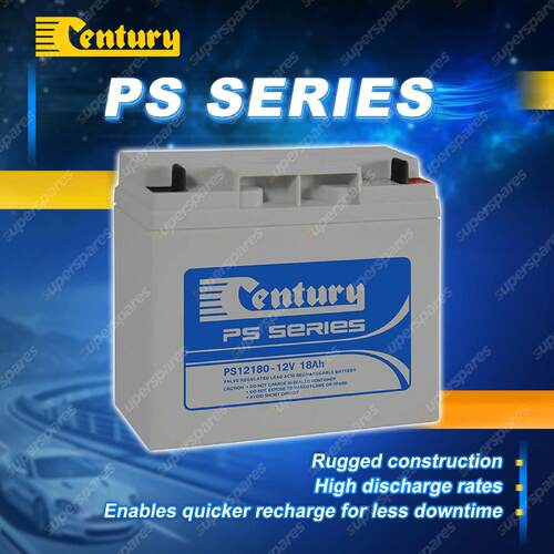 Century PS Series Battery - 12 Volts 18Ah Warranty 12M for Greenfield