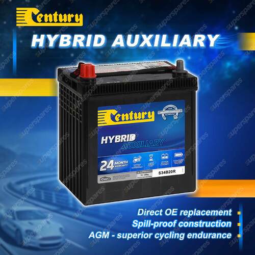 Century Hybrid Auxiliary Battery 270CCA 47RC 27Ahfor Toyota Corolla Prius C