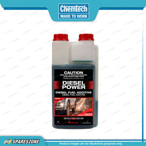 Chemtech Diesel Power Diesel Fuel Additive 1 Litre Improves Fuel Economy