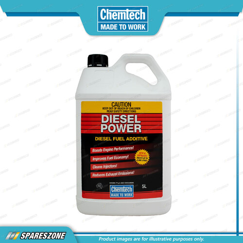 Chemtech Diesel Power Diesel Fuel Additive 5 Litre Improves Fuel Economy