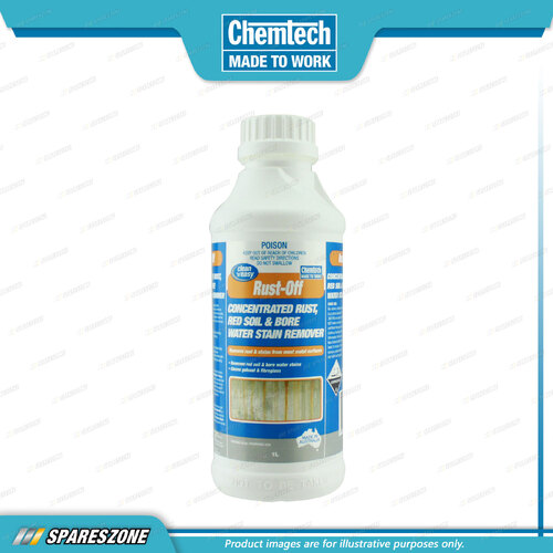 Chemtech Clean N Easy Rust - Off Rust Stain Remover 1 Litre Rust Cleaner