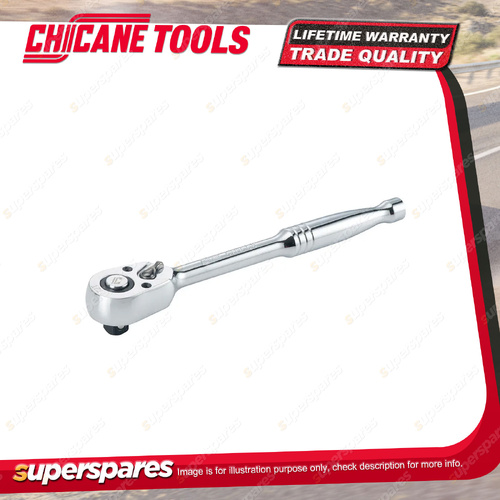 Chicane 1/4" Drive Quick Release Ratchet Handle - 72 Teeth Chrome Vanadium Steel