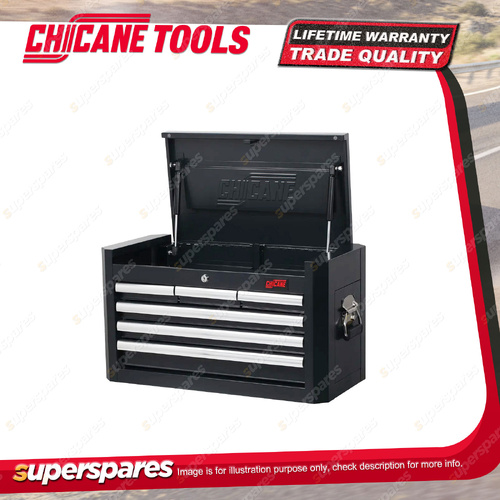 Chicane 26" 6 Drawer Tool Chest - Size 666 x 325 x 367mm Heavy Duty Steel