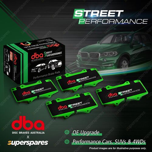 DBA Rear Street Performance Disc Brake Pads for Holden Caprice WM Commodore VE