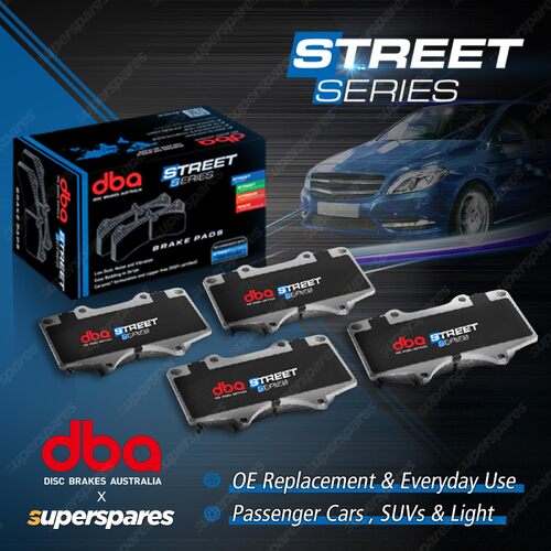 DBA Front Street Series Disc Brake Pads for Audi Q3 8U SUV 2.0L 1LJ 1ZD