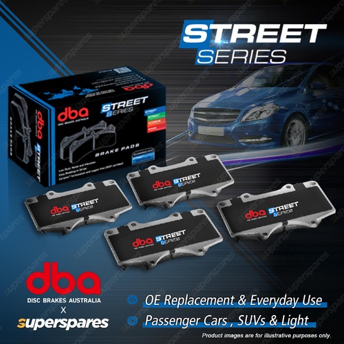 DBA Rear Street Series Brake Pads for Lexus LX500d FJA310 LX600 VJA310