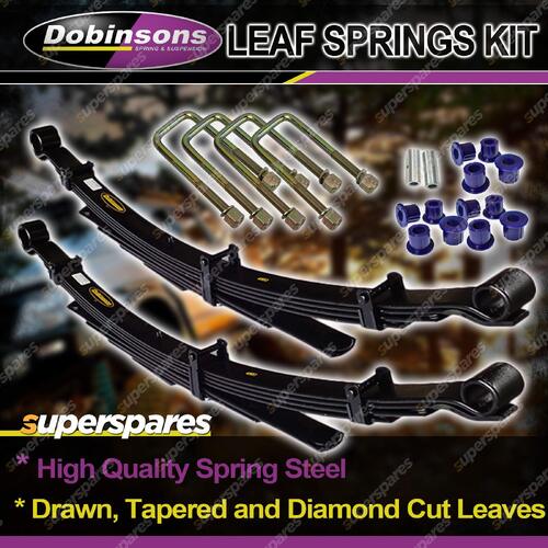 Front 40mm Lift Leaf Springs Kit for Toyota Landcruiser FJ45 HJ47 BJ45 BJ46