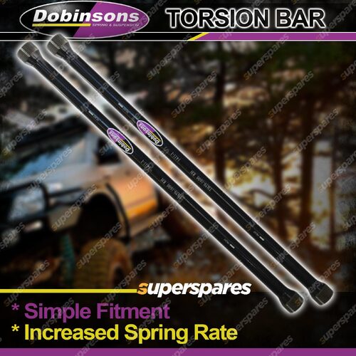 Front Dobinsons Heavy Duty Torsion Bars for Hyundai Terracan HP 3.5L 2.9L 01-08