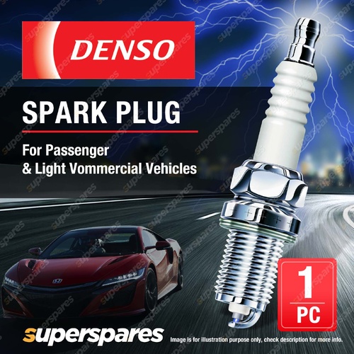 1 x Denso Motorcycle Nickel Spark Plug for Aprilia 650cc PEGASO650STRADA 05-On