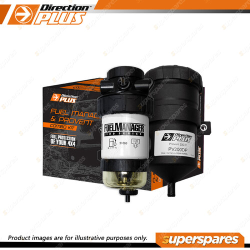 Direction Plus Fuel Manager Pre-Filter + Catch Can for Ford Everest Ranger YNWS