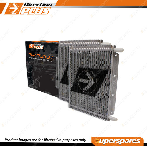 Direction Plus Transchill Dual Transmission Cooler for Mitsubishi Triton MQ MR