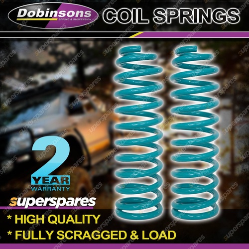 Front Dobinsons 60mm Lift Coil Springs for Toyota Landcruiser FZJ105 HZJ105