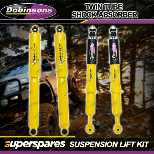 F+R Dobinsons HD ADJ Shock Absorbers for Toyota Hilux KUN GGN 25 26 KZN 35 36