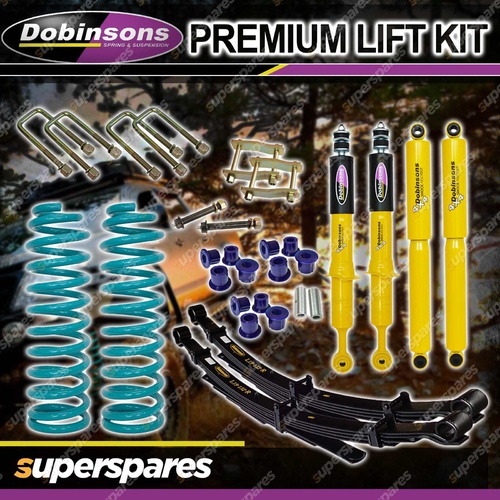 Dobinsons 2 Inch 50mm Shocks Coil Leaf Springs Lift Kit for Isuzu D-Max 12-20