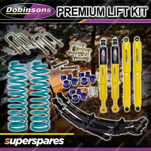 Dobinsons 50mm Lift Kit Gas Shocks Coil Leaf for Isuzu D-Max 3rd Gen TFS40 20-on