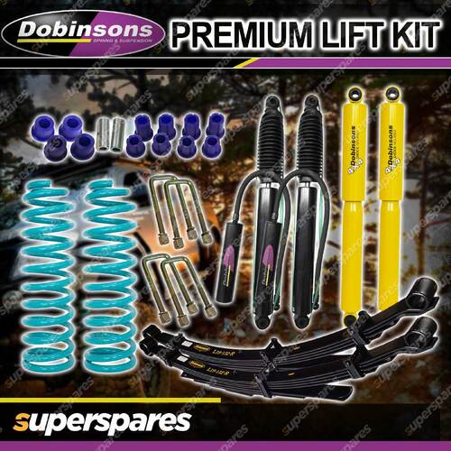 Dobinsons Front 60mm Rear 70mm IMS Shock Coil Leaf Lift Kit for Ford F350 08-16