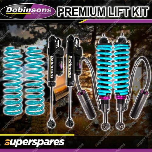 Dobinsons 2 Inch MRR Shocks Complete Strut Lift Kit for Toyota Prado 150 Diesel