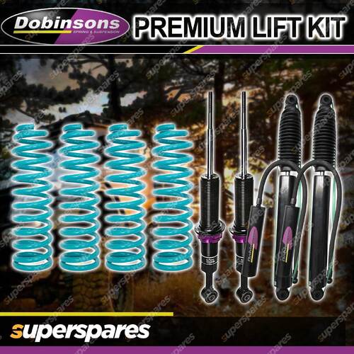 Dobinsons 45mm Lift Kit MRR Shock Absorbers Coil for Isuzu MU-X UCS40 21-on