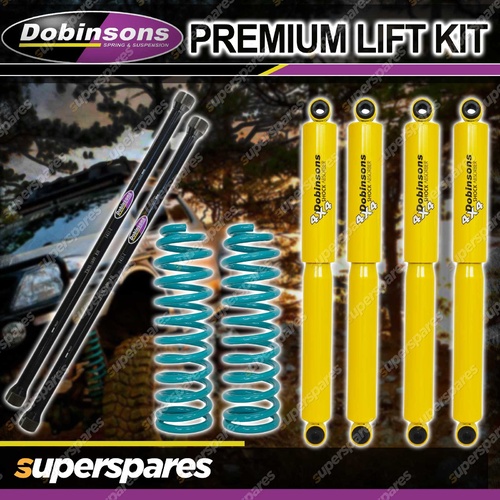 Dobinsons 35mm Shocks Torsion Bar Coil Lift Kit for Holden Frontera Amigo UT