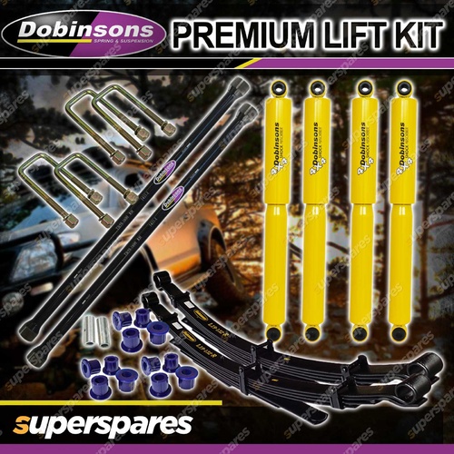 Dobinsons 2 Inch 50mm Shocks Torsion Bar Leaf Lift Kit for Daihatsu Feroza F300