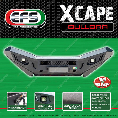 EFS Xcape Bullbar for Great Wall Cannon MY20 2020-On Include LED aux Lights